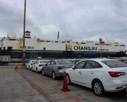 Aumenta carga portuaria de automóviles en Mazatlán: SEDECTUR