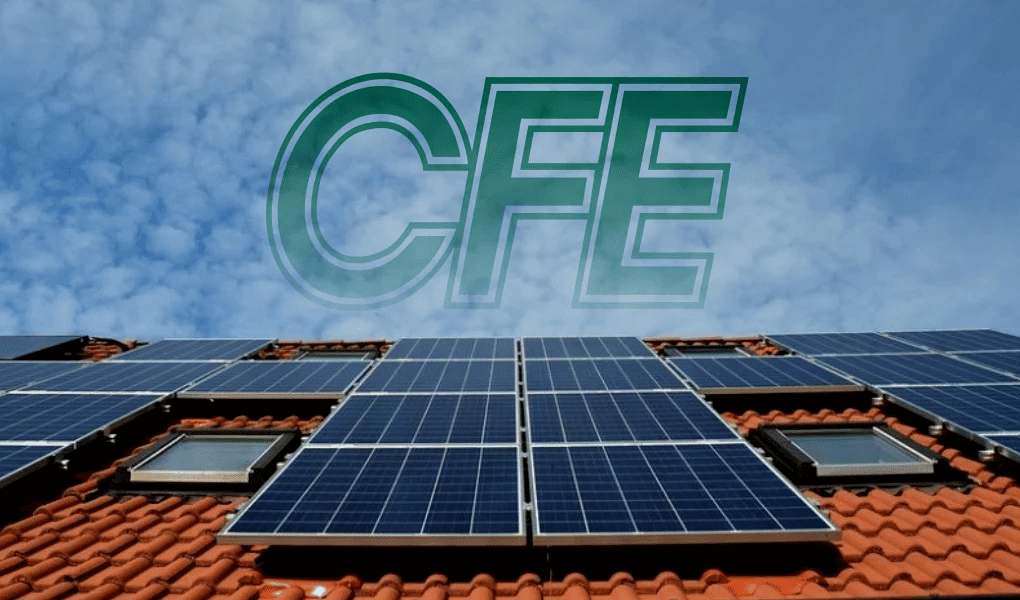 Paneles solares de CFE