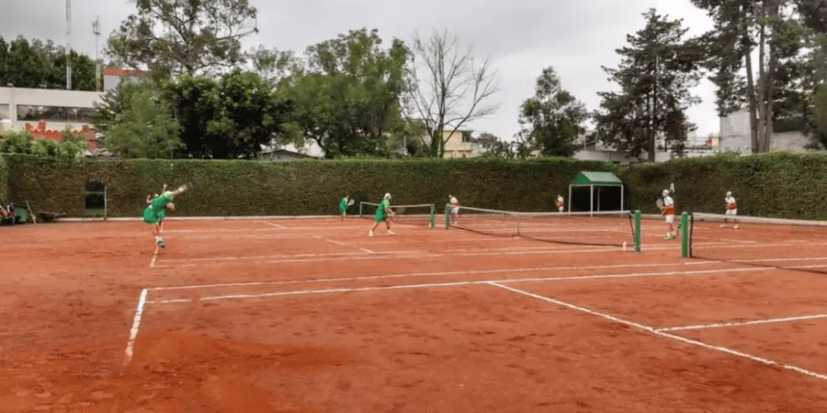 Canchas Teniscapa en CDMX. Foto: @teniscapa