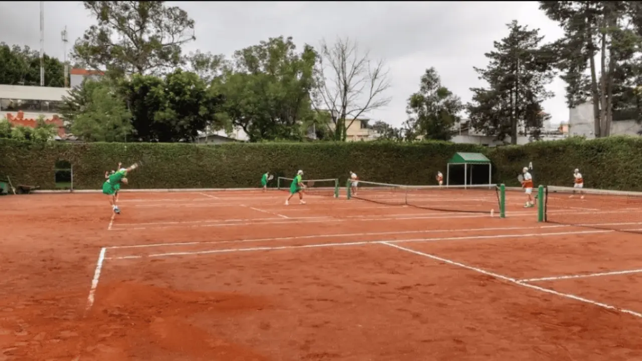 Canchas Teniscapa en CDMX. Foto: @teniscapa