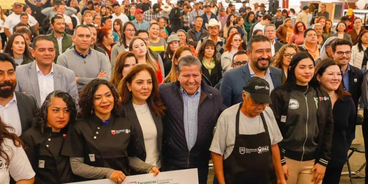 Apoyan con equipo a emprendedores del estado de Zacatecas. Foto: Cortesía