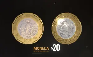 Moneda conmemorativa de 20 pesos de la Independencia se vende en $2 millones de pesos