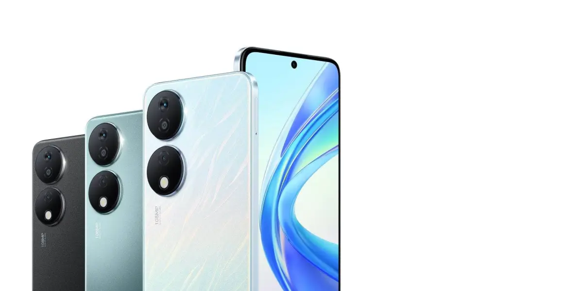 El smartphone Honor X7b incluye altavoces y memoria RAM hasta 8 GB. Foto: Cortesía