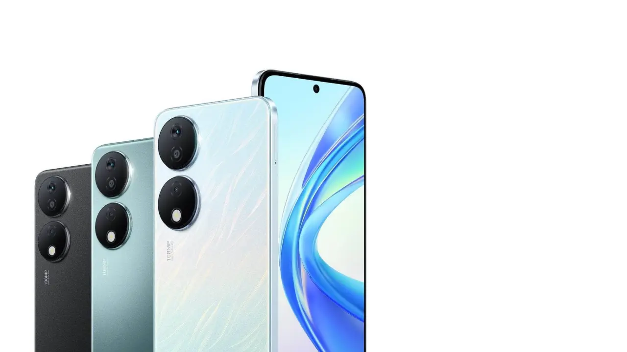 El smartphone Honor X7b incluye altavoces y memoria RAM hasta 8 GB. Foto: Cortesía