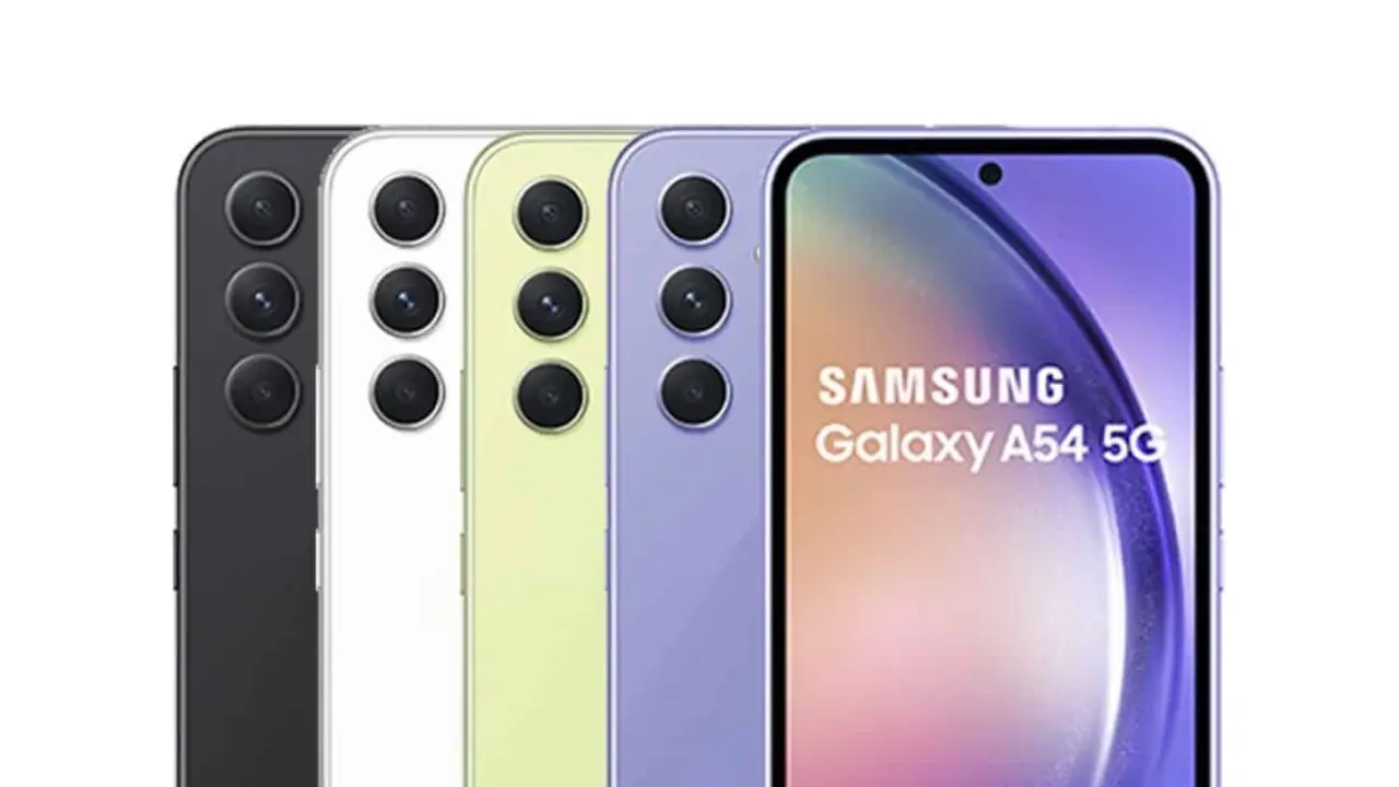 Smartphone Samsung Galaxy A54 con características de primer nivel. Foto: Cortesía