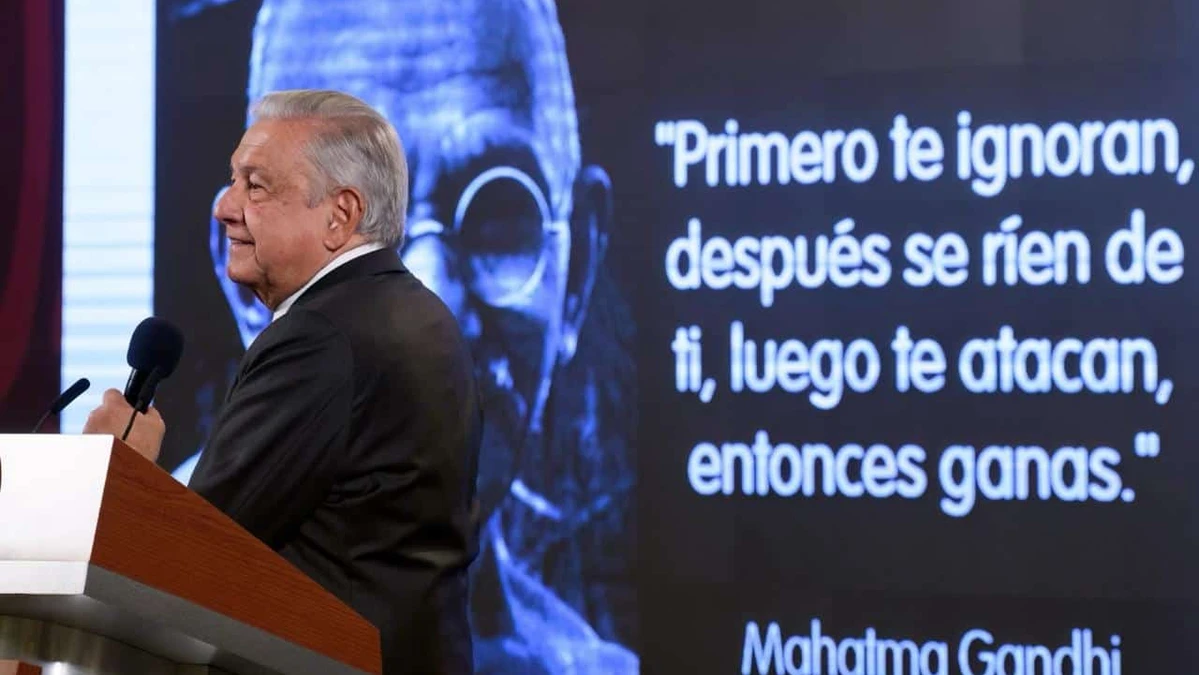Andrés Manuel López Obrador, presidente de México.