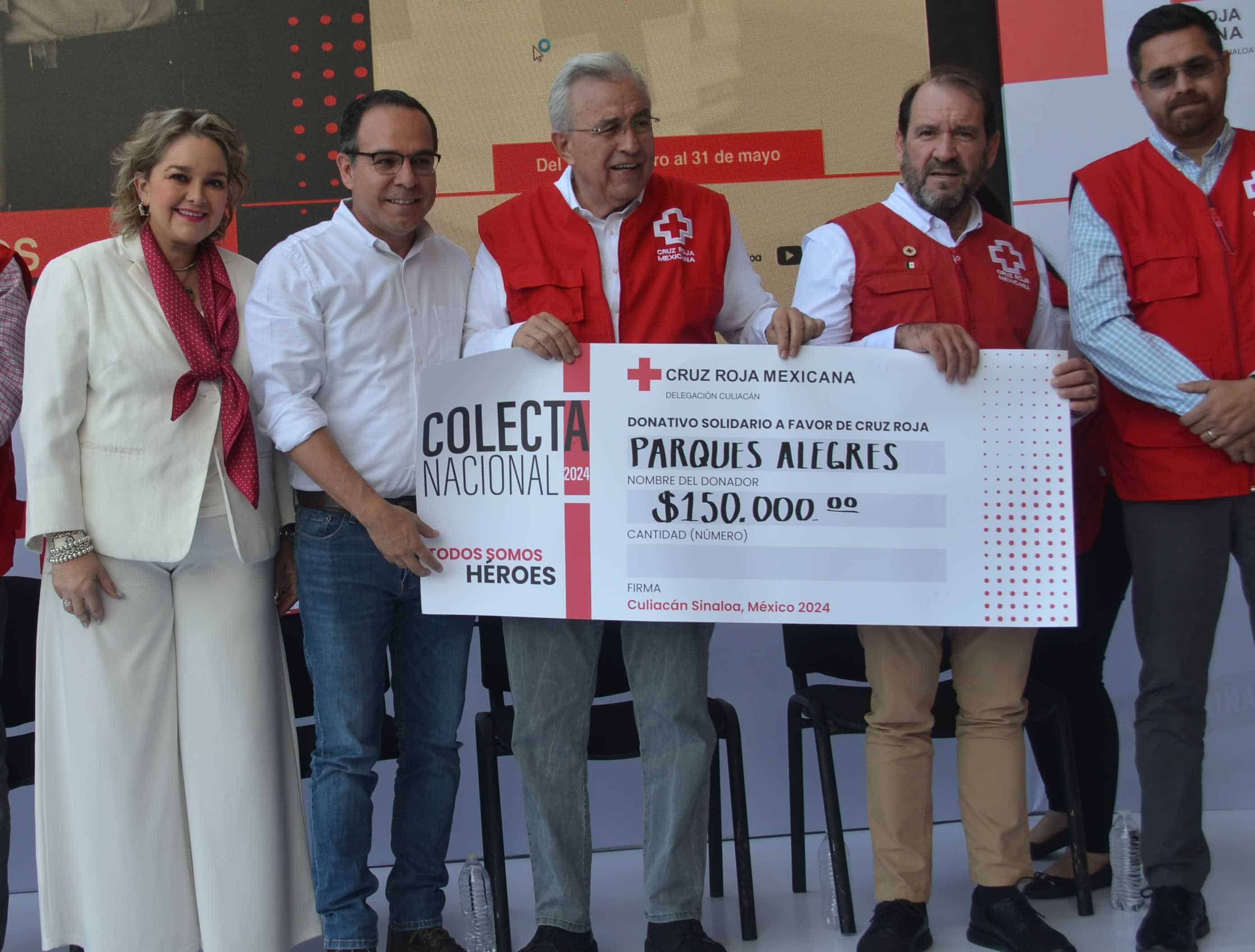 Inicio de colecta de Cruz Roja Sinaloa