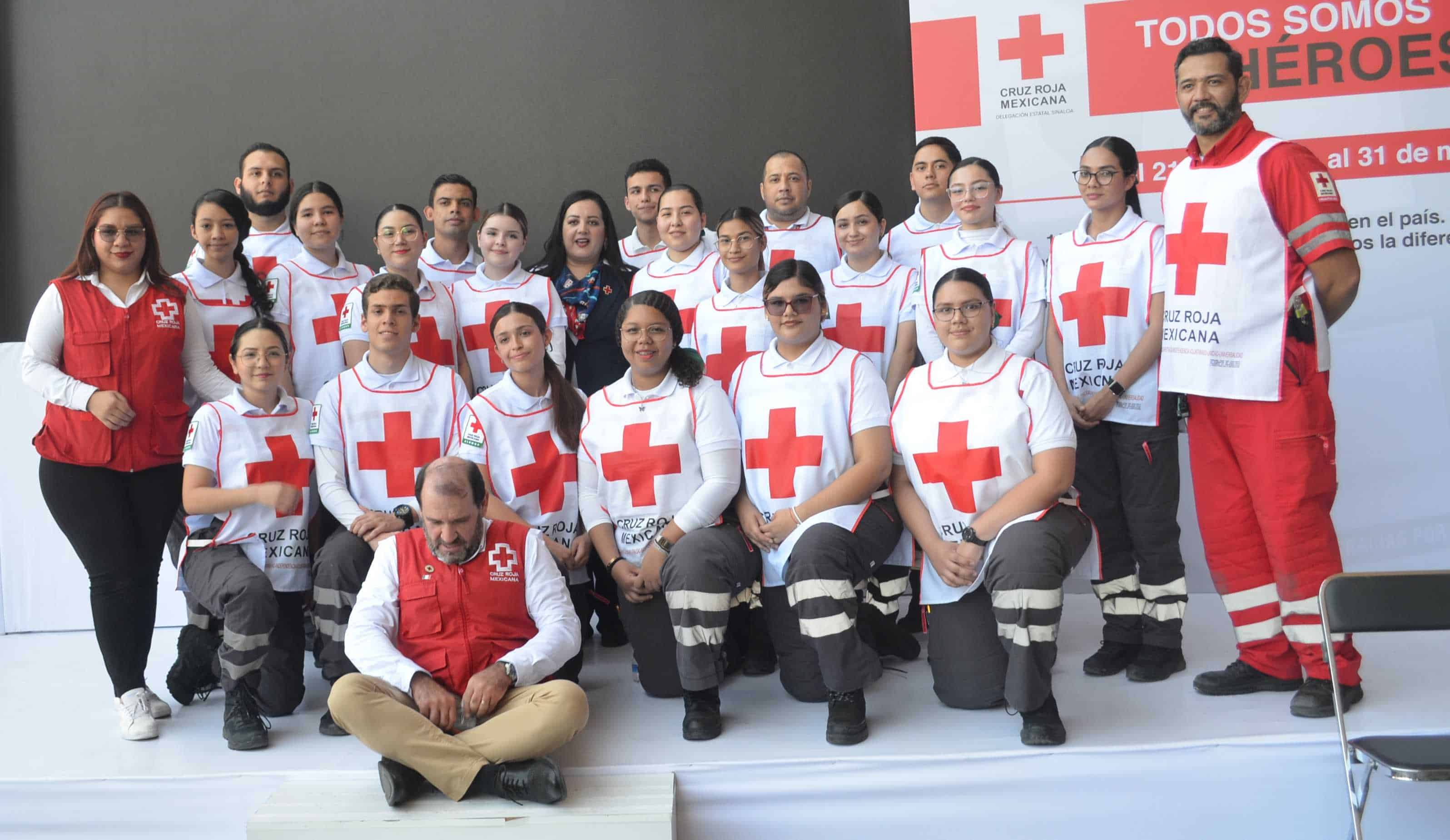 Inicio de la colecta de Cruz Roja Sinaloa