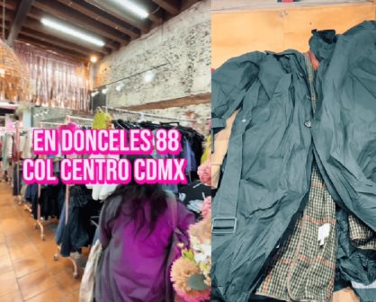 ¿Cómo es la paca de la CDMX dónde el kilo de ropa vale $100 pesos?