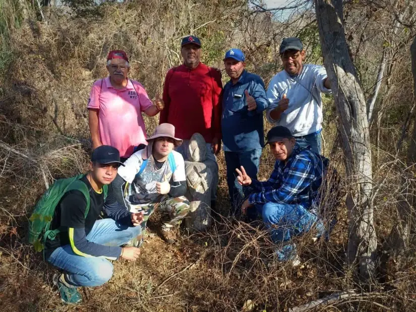 Exploradores de montes y rincones de la sierra de Concordia, Sinaloa