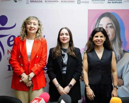 Invitan a Feria Nacional del Empleo de las Mujeres en Culiacán; habrá más de mil vacantes