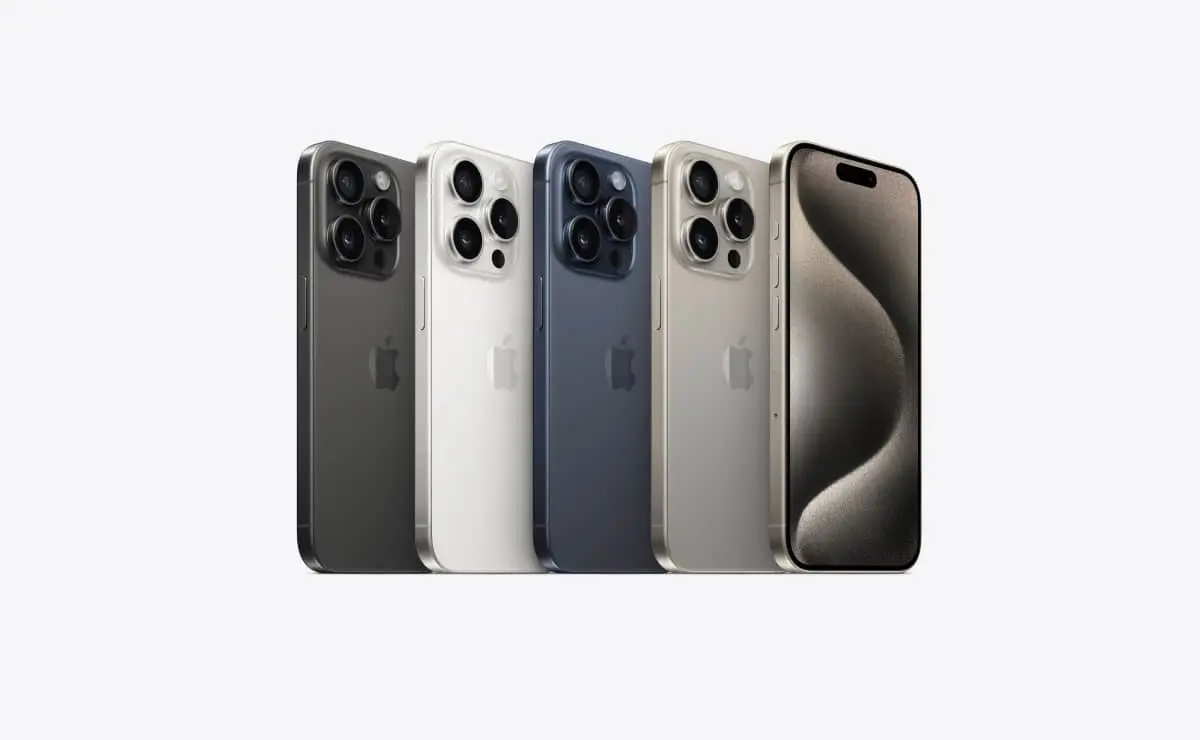 El iPhone 15 Pro Max está fabricado en titanio, por lo que es muy resistente. Foto: Apple