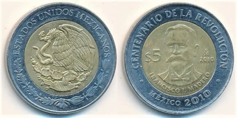 Moneda conmemorativa de Francisco I. Madero se vende en $25 mil pesos