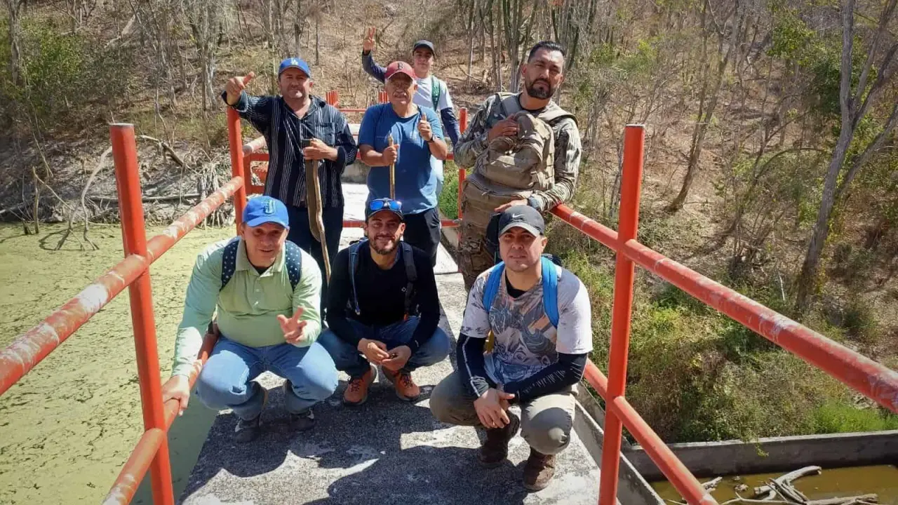 Senderismo en Presa Las Azules, de Mesillas, Concordia