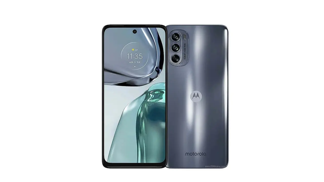 El smartphone Motorola Moto G62 con altavoces estéreo. Foto: Cortesía