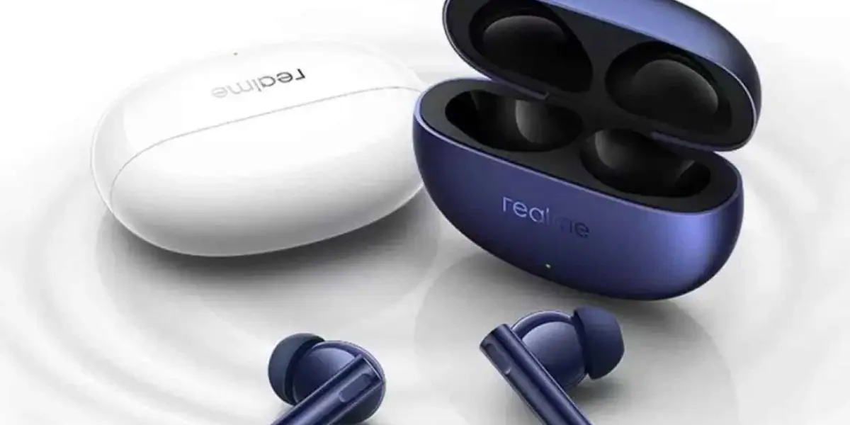 Los auriculares Realme Buds Air 5 incluyen cancelación de ruido. Foto: Cortesía