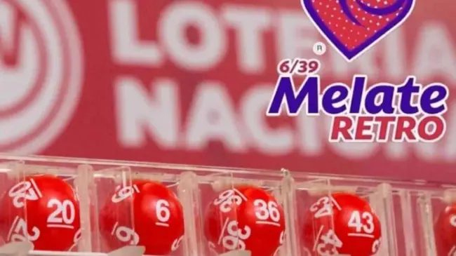 El sorteo Melate Retro se celebra cada martes y sábado. Foto: Lotería Nacional