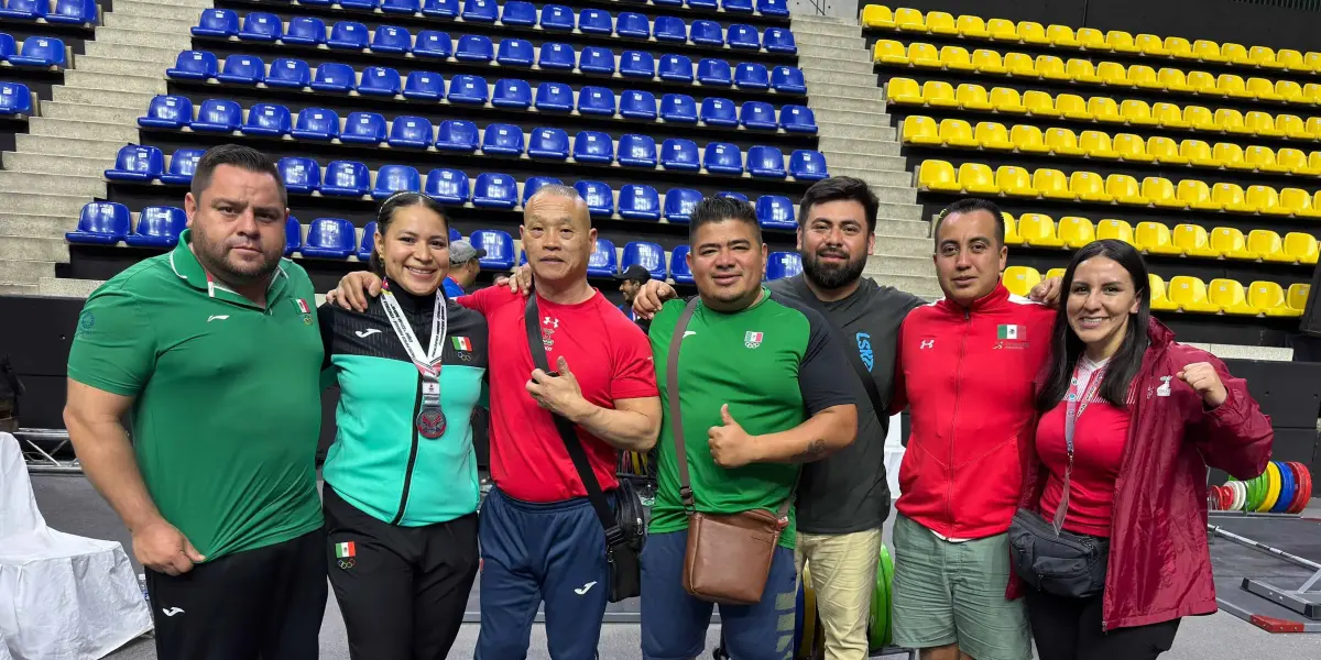 Selección nacional de halterofilia.