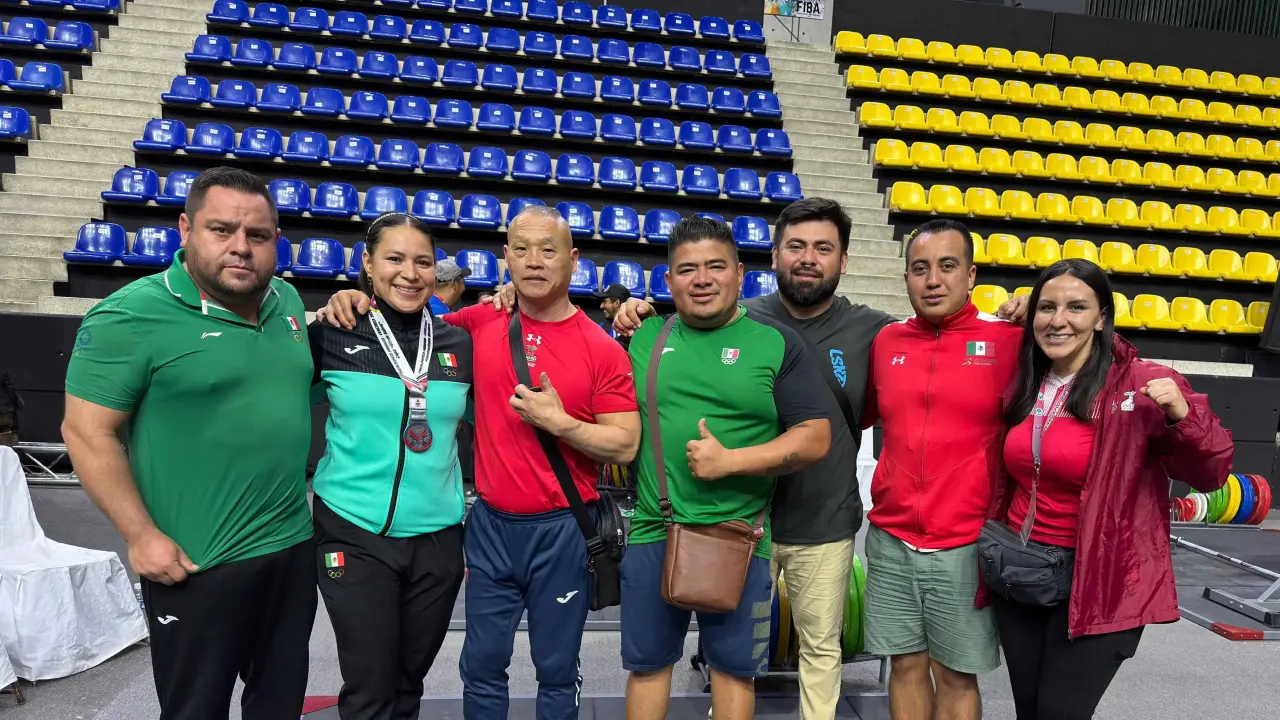 Selección nacional de halterofilia.