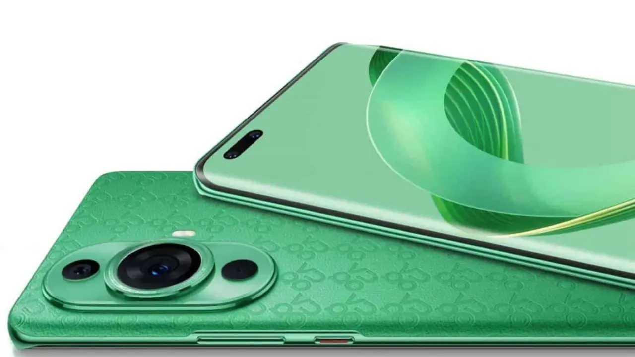 Smartphone Huawei Nova 11 Pro trae diseño de cuero vegano. Foto: Cortesía