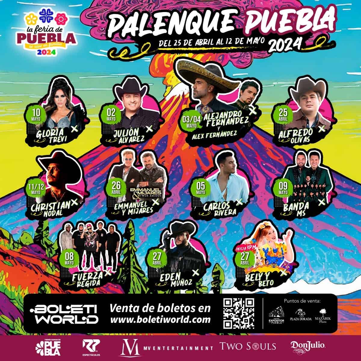 Palenque Feria de Puebla 2024.