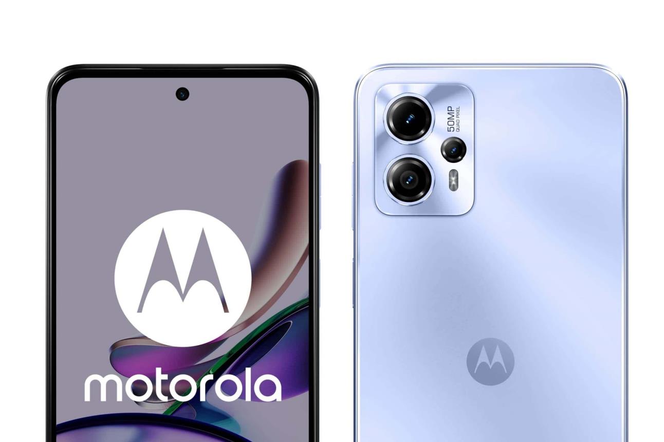 El smartphone Motorola Moto G13 incluye batería de larga duración. Foto: Cortesía