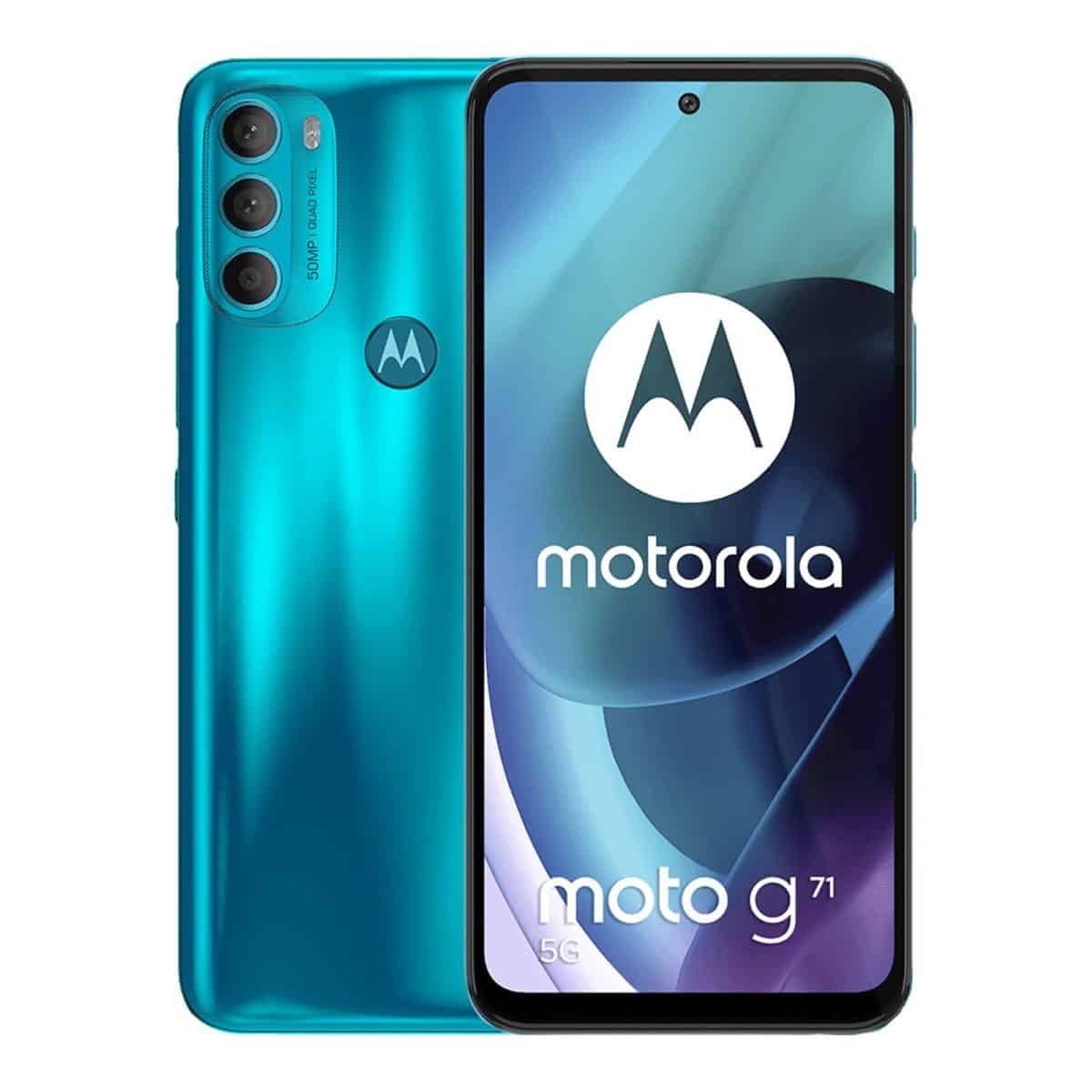 Smartphone Motorola Moto G71; precio