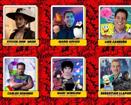 Estos son los actores de voz que participaran en la Conve 61° en Monterrey