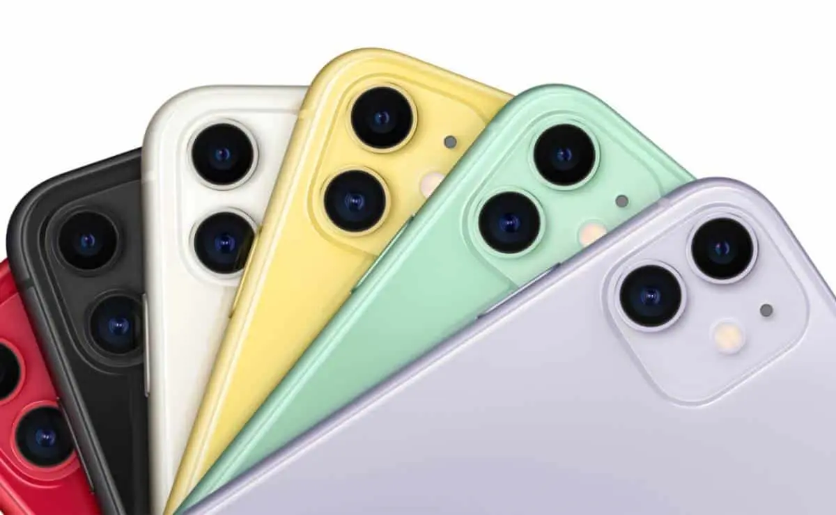 El iPhone 11 está disponible en varios colores para que se adapte a tu estilo. Foto: Apple