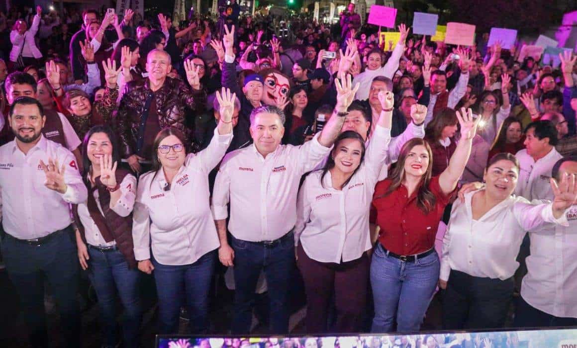 Inicio de campaña Morena en Sinaloa. 