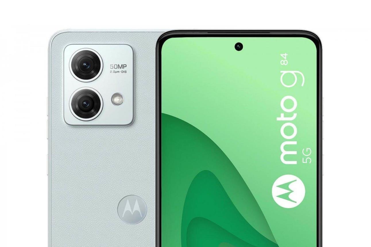 El smartphone Motorola Moto G84 promete buen desempeño de pantalla. Foto: Cortesía
