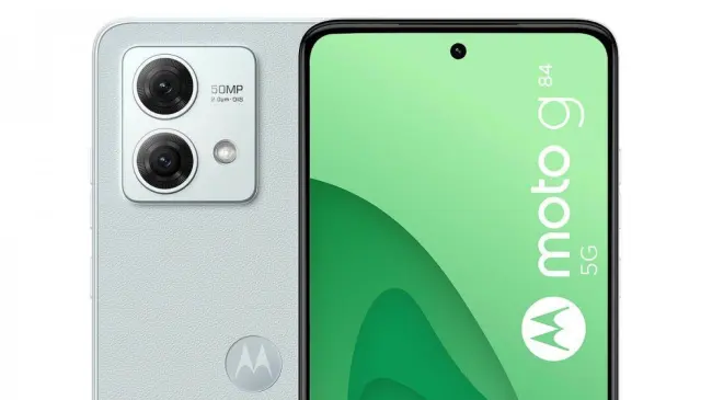 El smartphone Motorola Moto G84 promete buen desempeño de pantalla. Foto: Cortesía