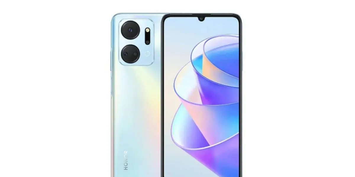 Smartphone Honor X7a con cámara de 50 megapíxeles. Foto: Cortesía