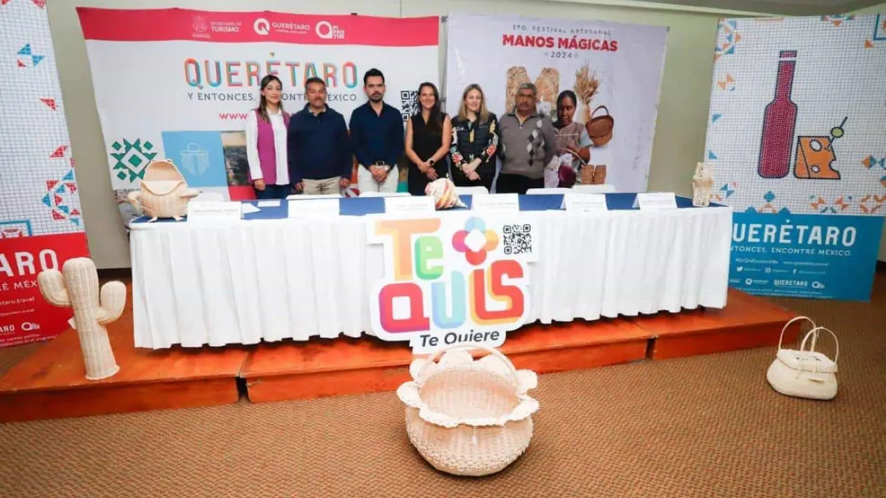 Invitan a la quinta edición del Festival Artesanal Manos Mágicas en Tequisquiapan, Querétaro. Foto: Cortesía