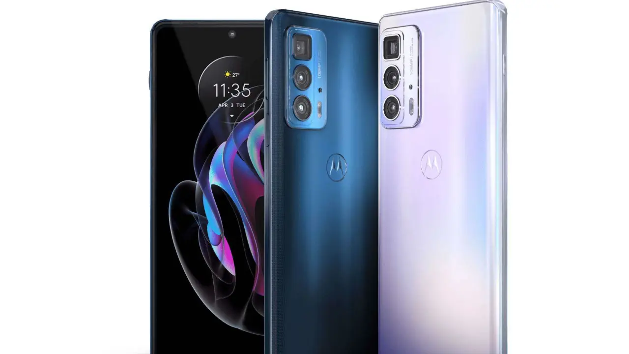 Smartphone Motorola Moto Edge 20 Pro con sonido con tecnología Dolby Atmos. Foto: Cortesía