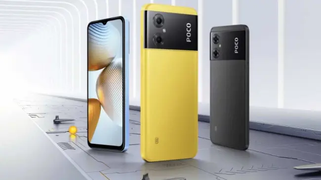 El POCO M4 de Xiaomi cuenta con cámara de 50 MP y batería de larga duración. Foto: Cortesía