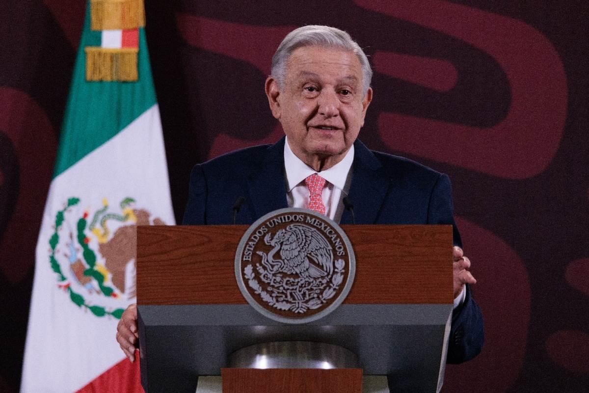 El presidente de México durante su conferencia matutina de este martes. Foto: Presidencia
