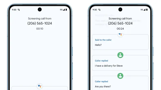 El Asistente de Google hablará por ti para averiguar quien te está contactando. Foto: Google