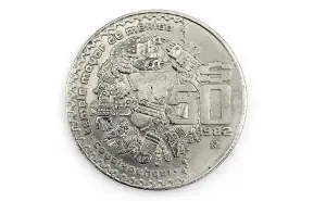 Moneda de 50 pesos de Coyolxauhqui se vende en $160 mil pesos