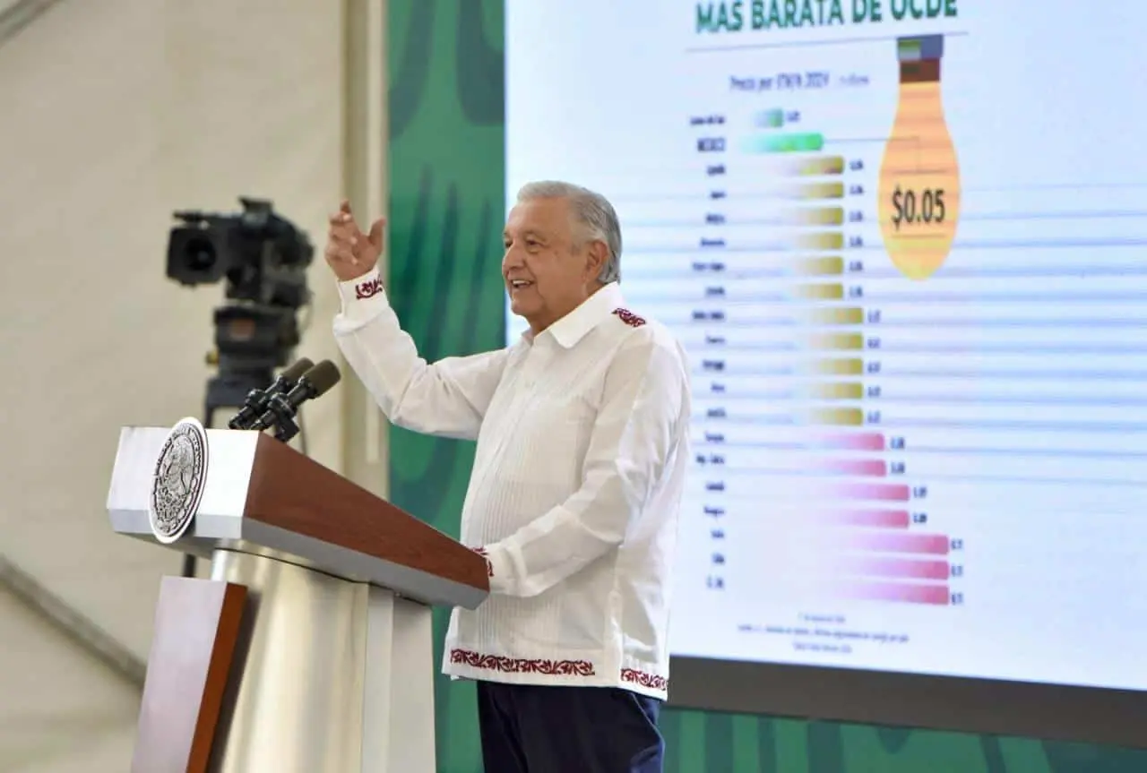 Andrés Manuel López Obrador, presidente de México.