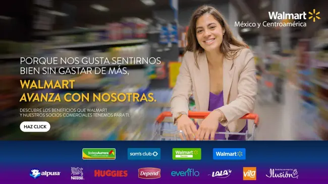 Avanza con nosotras| Imagen: @WalmartMexico
