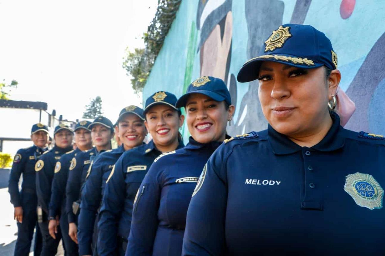 Mujeres policías de la CDMX son reconocidas