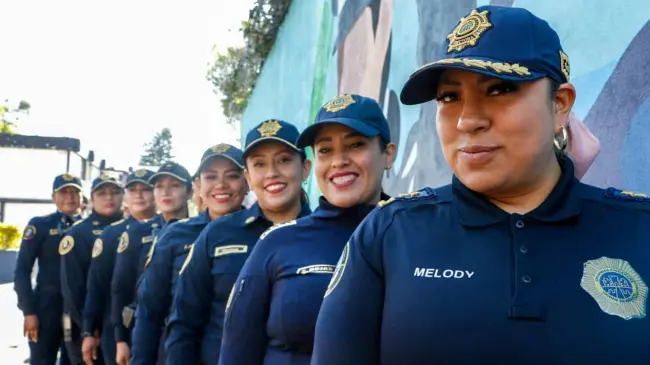 Mujeres policías de la CDMX son reconocidas