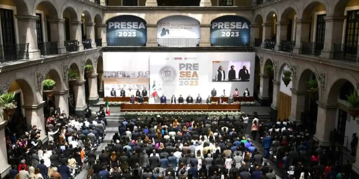 Entrega de premio PRESEA EDOMEX 2023. Imagen Especiales