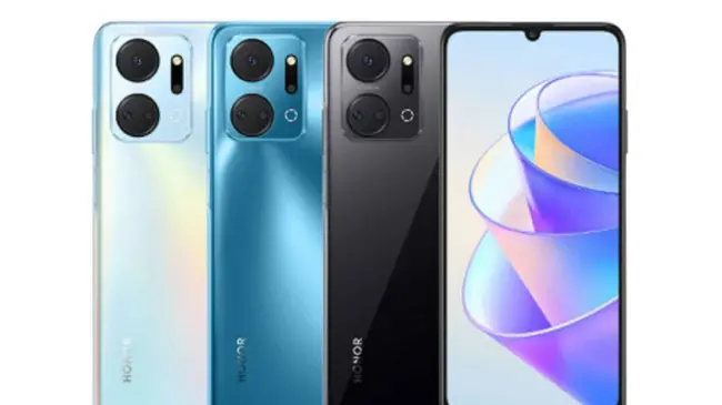 El smartphone Honor X7a incluye diseño atractivo- Foto: Cortesía