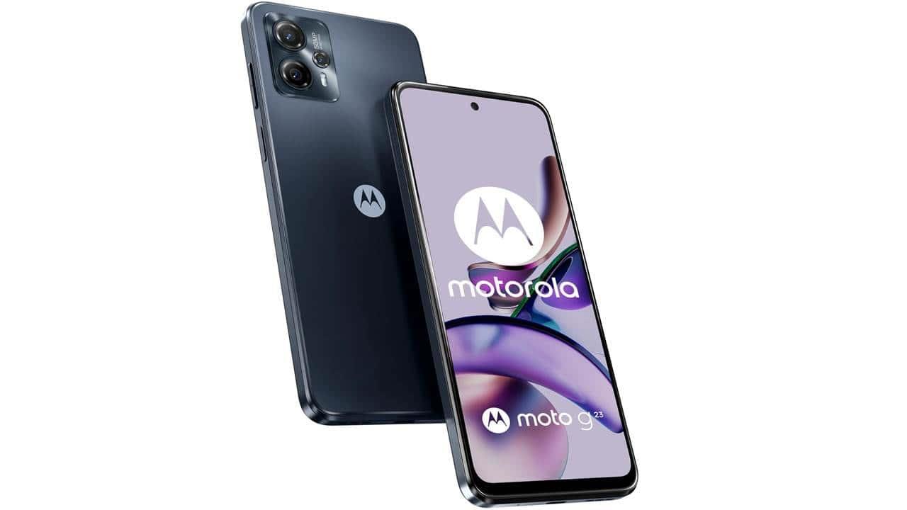 El smartphone Motorola Moto G23 viene con diseño atractivo- Foto: Cortesía