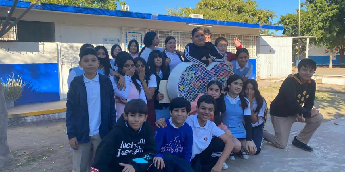 Estudiantes de la secundaria General #3 unen esfuerzos para apoyar a niños con cáncer en la capital sinaloense