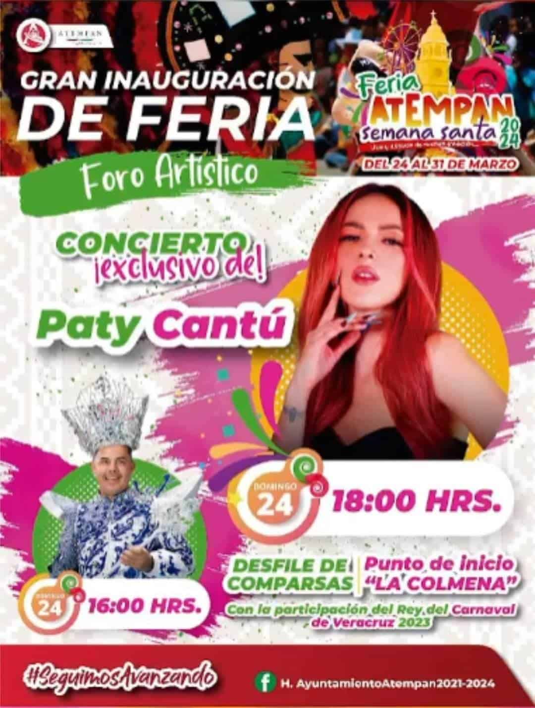 Feria de Semana Santa de Atempan 2024, en Puebla