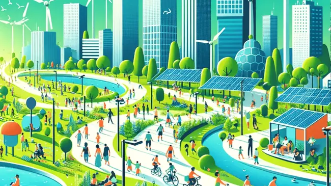 Representación de una ciudad. Por Naif J. Alotaibi