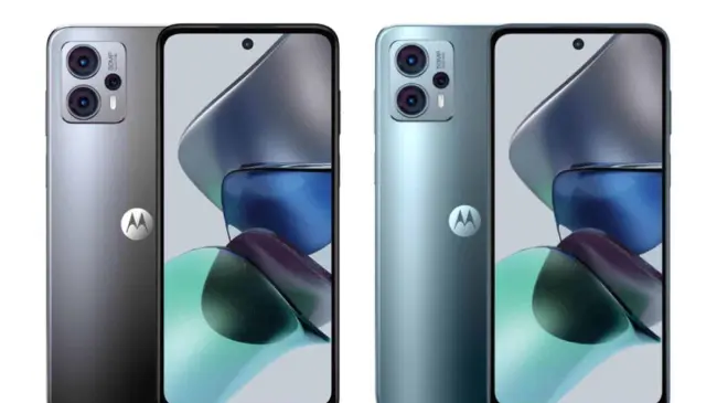 El smartphone Motorola Moto G23 incluye diseño sencillo pero atractivo. Foto: Cortesía